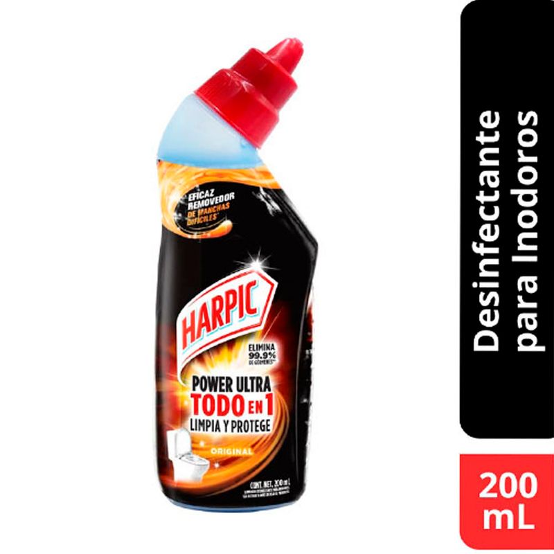 DESINFECTANTE HARPIC 200ML TODO EN UNO