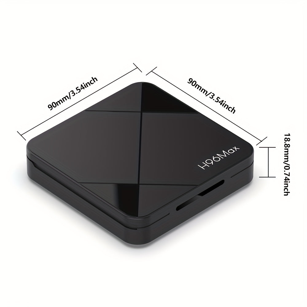 Caixa de TV Externa Portátil HD H96Max RK3518