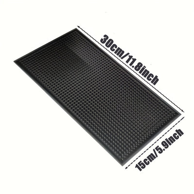 Alfombrilla de barra de PVC para bartenders, lavable a mano, ideal para bares en casa y restaurantes, secado rápido para mostradores y café
