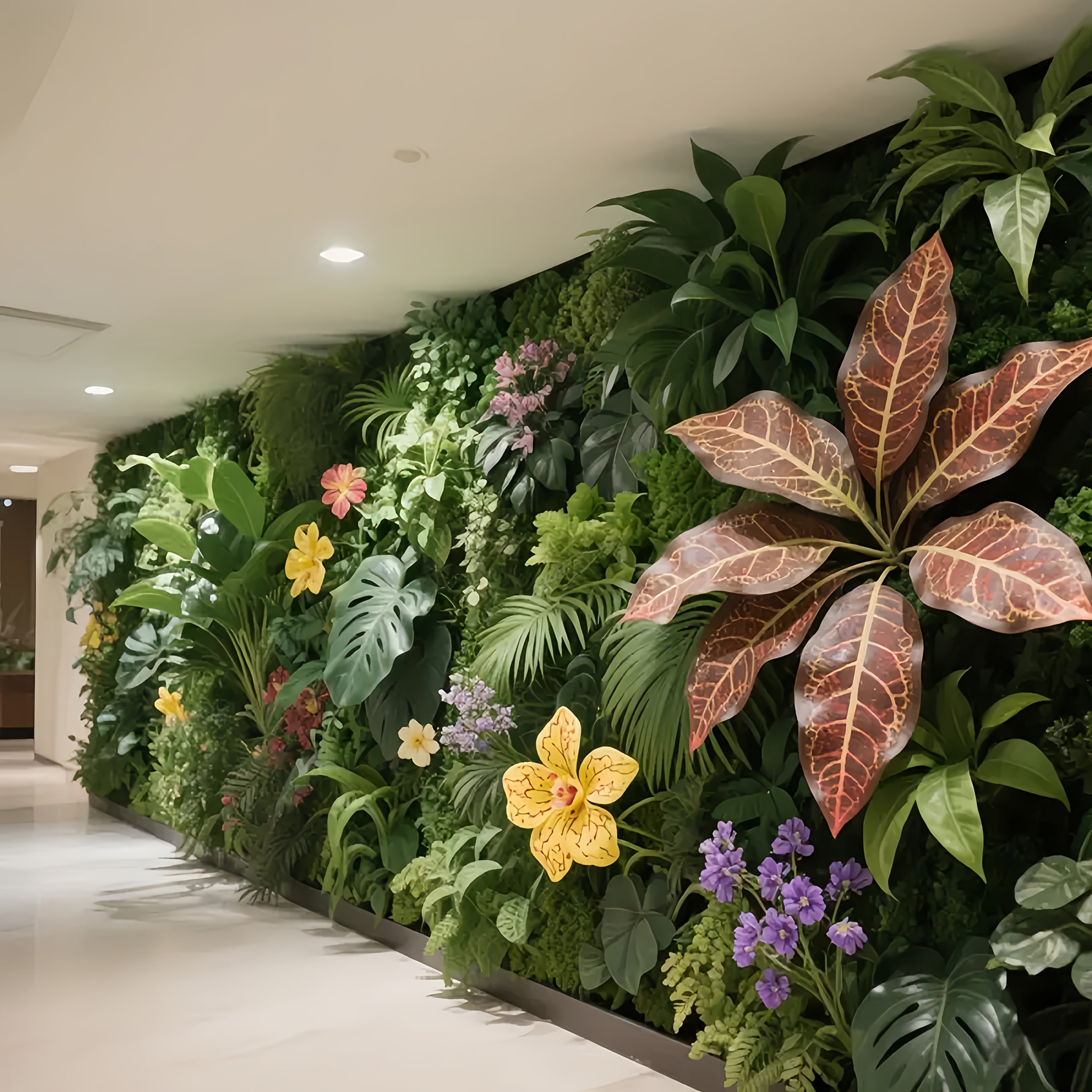 Panel de Pared Verde Artificial de Alta Gama con Diseño de Valla de Madera para Exteriores - Pantalla de Privacidad Interior/Exterior 60.96cm x 40.64cm, Plantas Artificiales Sin Mantenimiento Adecuadas para Hogar, Oficina, Bodas y Decoración Navideña Tod