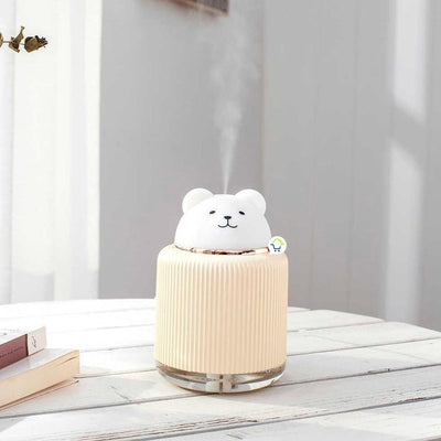 Mini Humidificador USB Animales Luz LED Difusor JSQ068