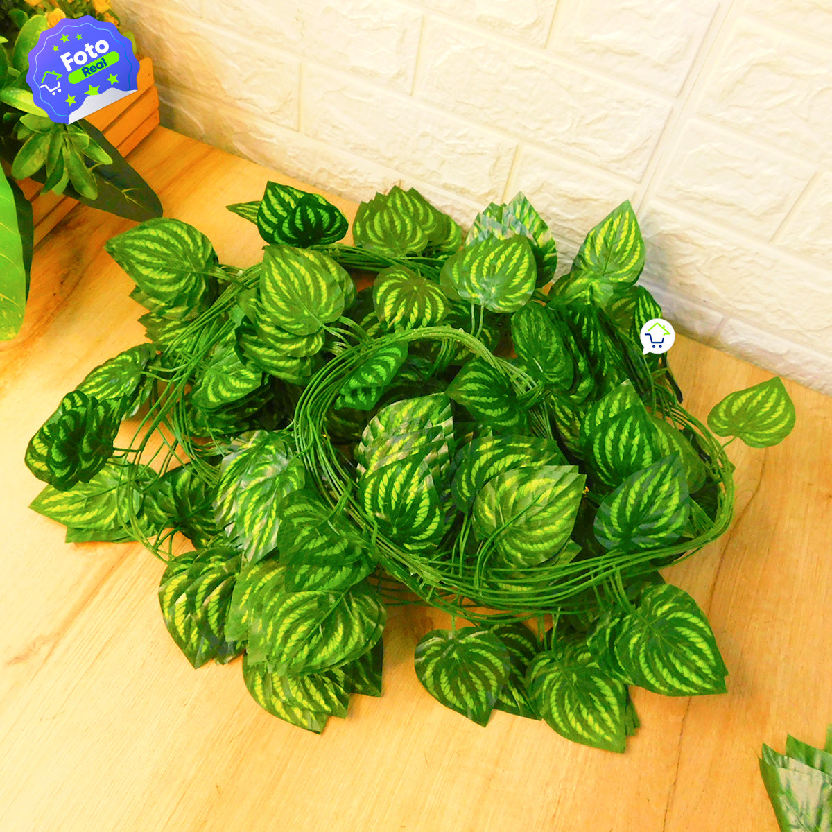 Enredadera Decorativa Grande X12 Follaje Artificial Decoración Hogar Jardín GMHOJ319