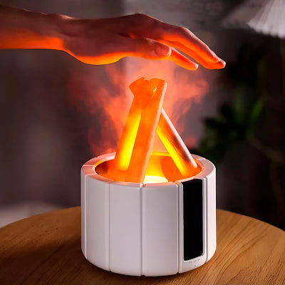 Humidificador Fogata LED Difusor Aromas Luminoso KP-7022