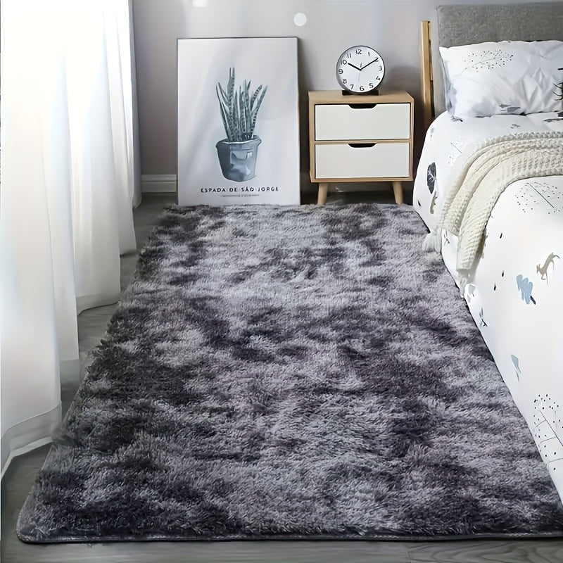 1pc Alfombra de cocina suave y cómoda con patrón geométrico, alfombra de baño antideslizante, absorbente, lavable en máquina, poliéster 100.00, tejido de punto rectangular para el hogar, lavandería - Solo lavado a mano