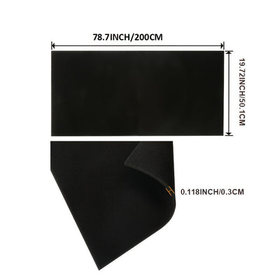 Rollo de esponja de filtro de densidad extendida y aumentada, filtro de colectión de polvo de algodón, protección silenciosa, adecuado para humidificadores, aire acondicionado, proyectores, compresores de aire, se puede cortar y doblar