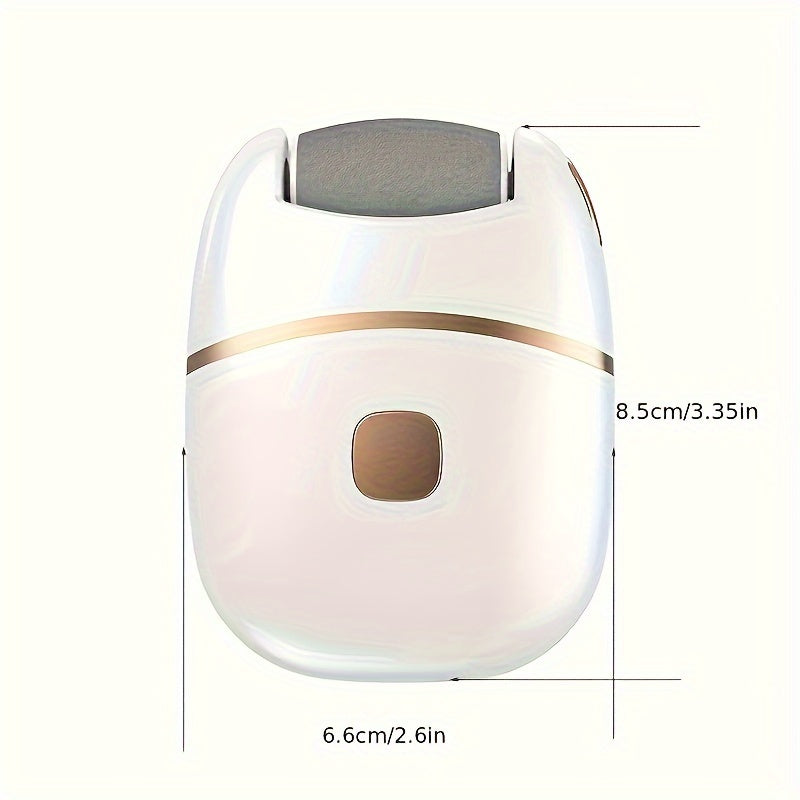 Amoladora Eléctrica para Pies Recargable de 1 Pieza, Amoladora para Pulir Cuero Sintético Grueso, Amoladora para Pies
