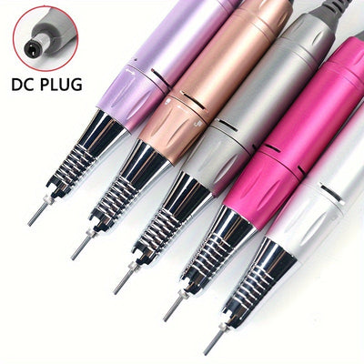 Lima de uñas eléctrica profesional, 35,000 RPM, accesorio de pulido de lima de mano, taladro de manicura para arte de uñas y belleza.
