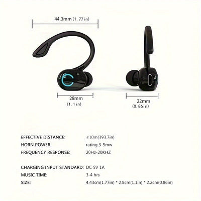 Auriculares inalámbricos TWS nuevos con control táctil, audífonos intrauditivos inalámbricos TWS para deportes, música y juegos, compatibles con iOS/Android