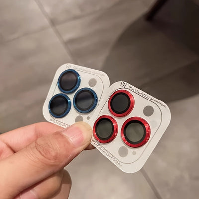 Compatible con para for iphone 16 Pro Max, película de lentes coloridas, alta definición para for iphone 15Pro, cámara 14, película protectora para lentes 13/12/11.