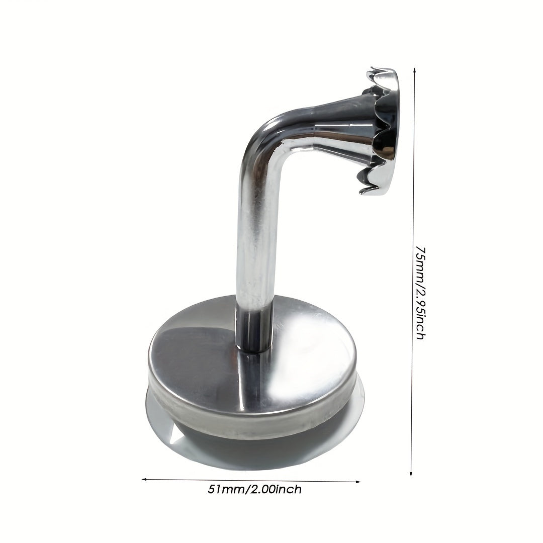 1 Pieza, Soporte De Jabón Magnético, Estante De Almacenamiento De Jabón Sólido De Acero Inoxidable, Colgador De Jabón Magnético De Un Toque, Accesorios De Baño