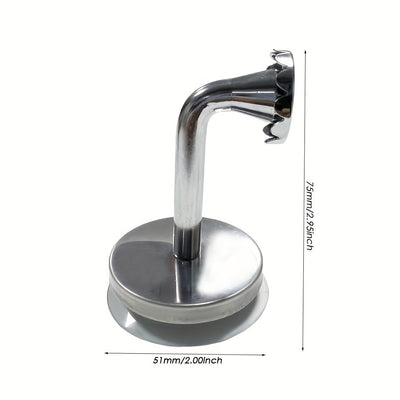 1 Pieza, Soporte De Jabón Magnético, Estante De Almacenamiento De Jabón Sólido De Acero Inoxidable, Colgador De Jabón Magnético De Un Toque, Accesorios De Baño