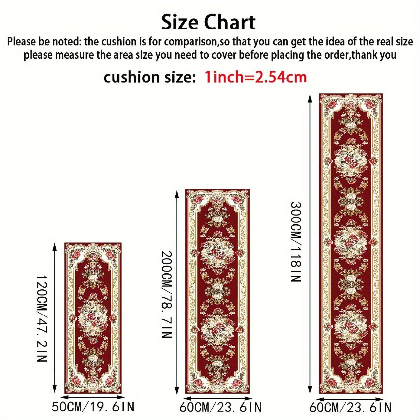 Tapetes Largos de Terciopelo Dorado con Diamantes Estampados en Rojo al Estilo Europeo Vintage, Alfombras de Pasillo para Villas Nórdicas de Lujo, Suave Tapete para Lavandería, Alta Calidad Adecuadas para la Decoración de Pasillos de Hoteles