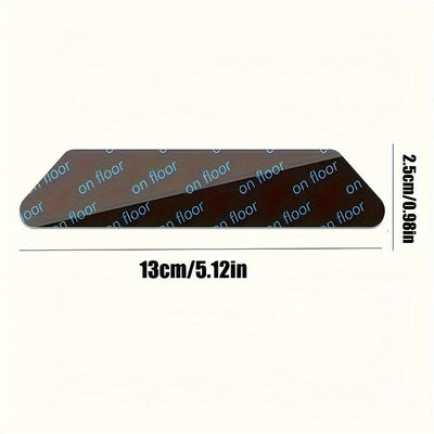 Juego de 8/16/24pcs de Adhesivos Antideslizantes para Alfombras - Cinta Doble Cara Reutilizable para Cocina, Sala de Estar, Baño - Esenciales de Decoración para el Hogar de ABS Duradero