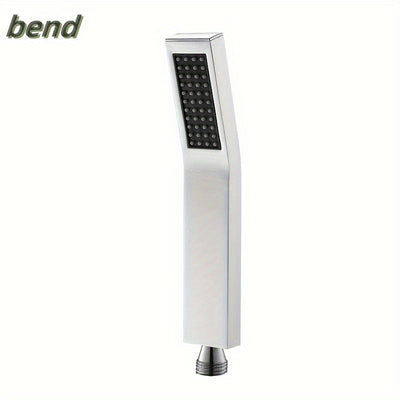1pc Cabezal de Ducha de Acero Inoxidable, Cabezal de Ducha Presurizado, Suministros de Baño, Accesorios de Ducha
