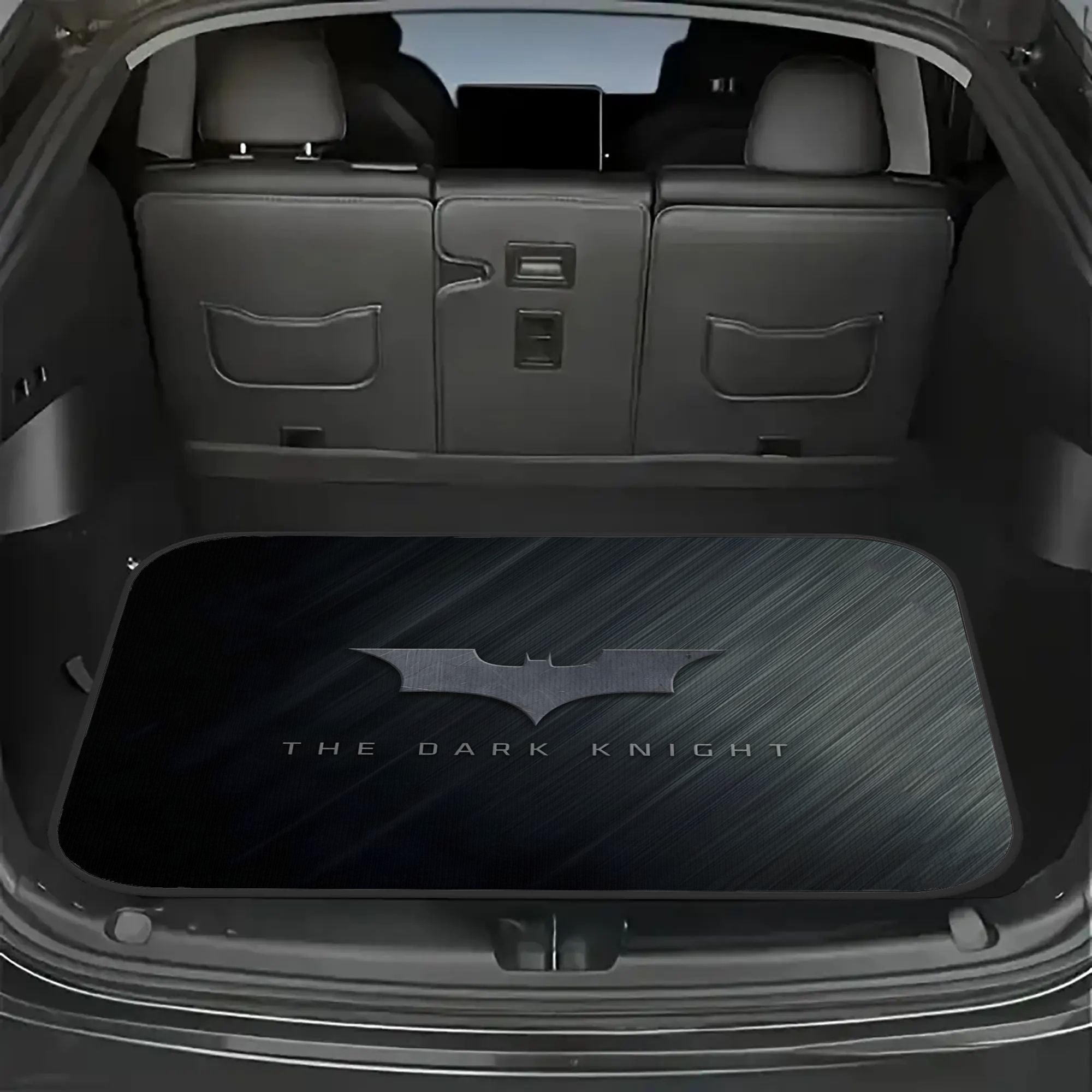 Alfombrillas para Maletero de Coche Warner Bros. Batman - Antideslizantes y Resistentes | Protector Lavable Amigable con Mascotas | Juego Premium de Forros para el Maletero (Regalo Ideal para Año Nuevo/Navidad/Día de San Valentín/Pascua/Carnaval/Cumpleañ