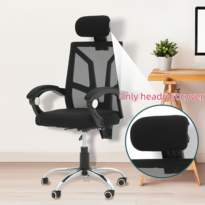 Accesorio para Reposacabezas de Silla de Oficina, Protector Desmontable y Lavable, Protector Inclinado Adecuado para la Mayoría de los Tipos de Sillas de Oficina. La Elección Perfecta para Estudio en Casa y Oficina
