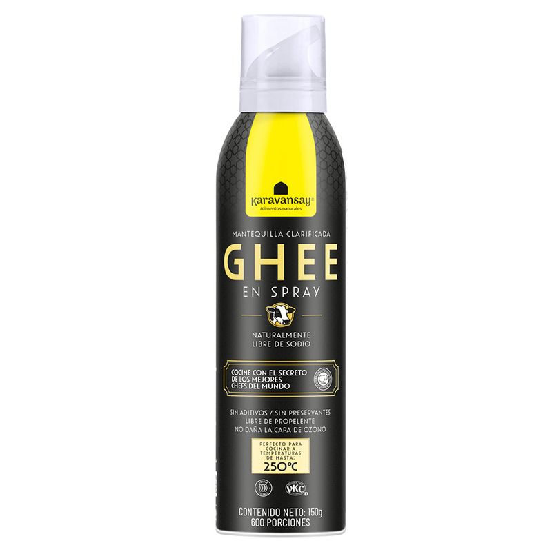 MANTEQUILLA CLARIFICADA GHEE 150G SPRAY