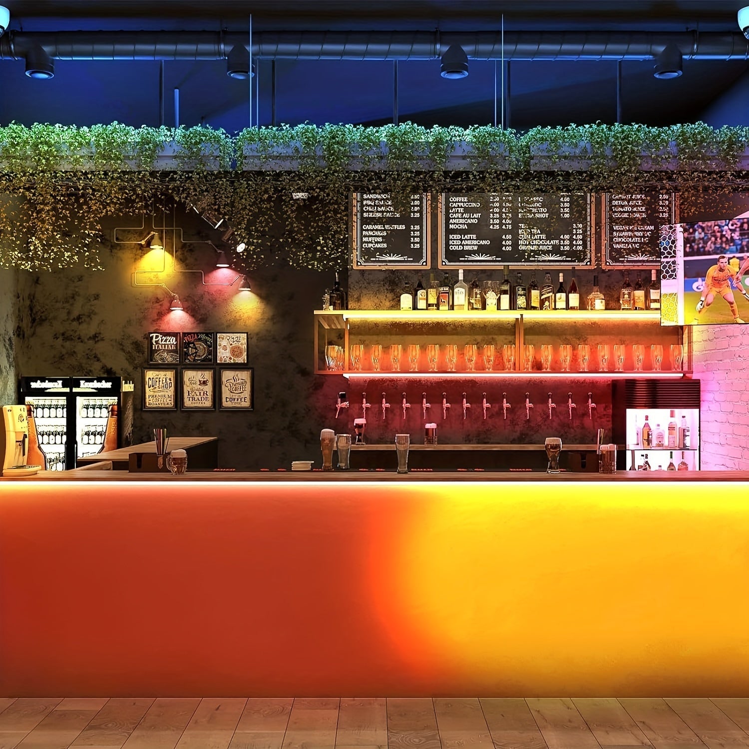 15m/50ft/590inch Tiras de Luces LED RGB con Control por App y Remoto, Sincronización Musical Cambio de Color, Temporizador, Regulable, Modo Blanco - Luces Inalámbricas para Interior en Navidad, Sala de Estar, Dormitorio, Decoración de Fiestas (Enchufe US
