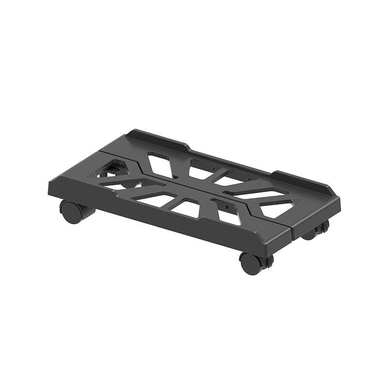 1 Pieza de Soporte Móvil y Ajustable para Cajas de Computadora de Escritorio con Ruedas - Estante Elevado Multiusos para Oficina en Casa