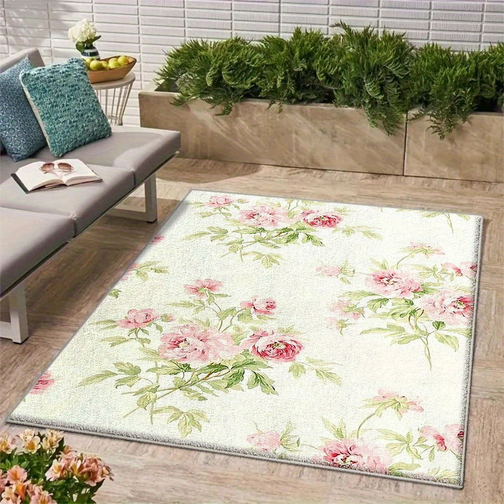 Alfombra de Terciopelo/852g/m² Suave para Patio, Estilo Lujoso y Fácil Cuidado con Diseño Moderno Minimalista, Base Antideslizante y Lavable, Ideal para Exteriores y Espacios de Alto Tráfico