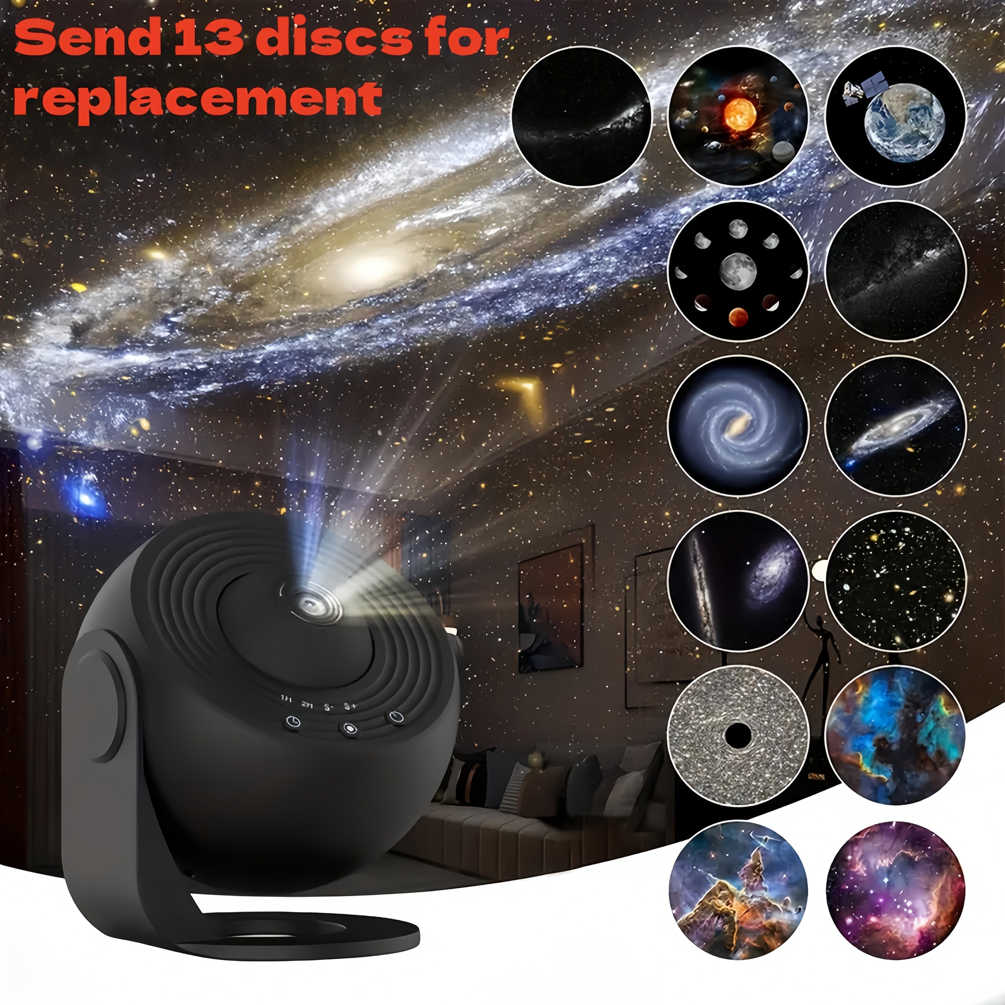 Proyector de luces de estrella USB Galaxy con ajuste de brillo, efectos de aurora y cielo estrellado, luz nocturna LED para dormitorio, fiestas, decoración de salas de juegos - Decoración moderna de mesa, regalo perfecto, decoraciones de luz, ambiente de