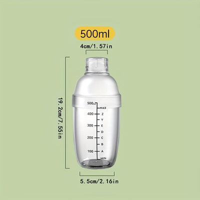 Juego de vaso mezclador reforzado para batidos, té con leche casero y cócteles, con herramientas para limonada manual