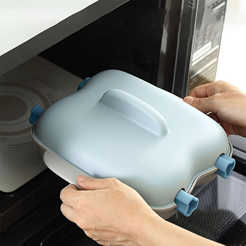 Vaporera de Maíz Innovadora para Microondas, 1 pieza, Ideal para Cocinas Domésticas con Alta Temperatura, Fácil Limpieza, Herramienta de Cocina Saludable que Ahorra Espacio - Perfecto para Verduras, Mariscos y Más