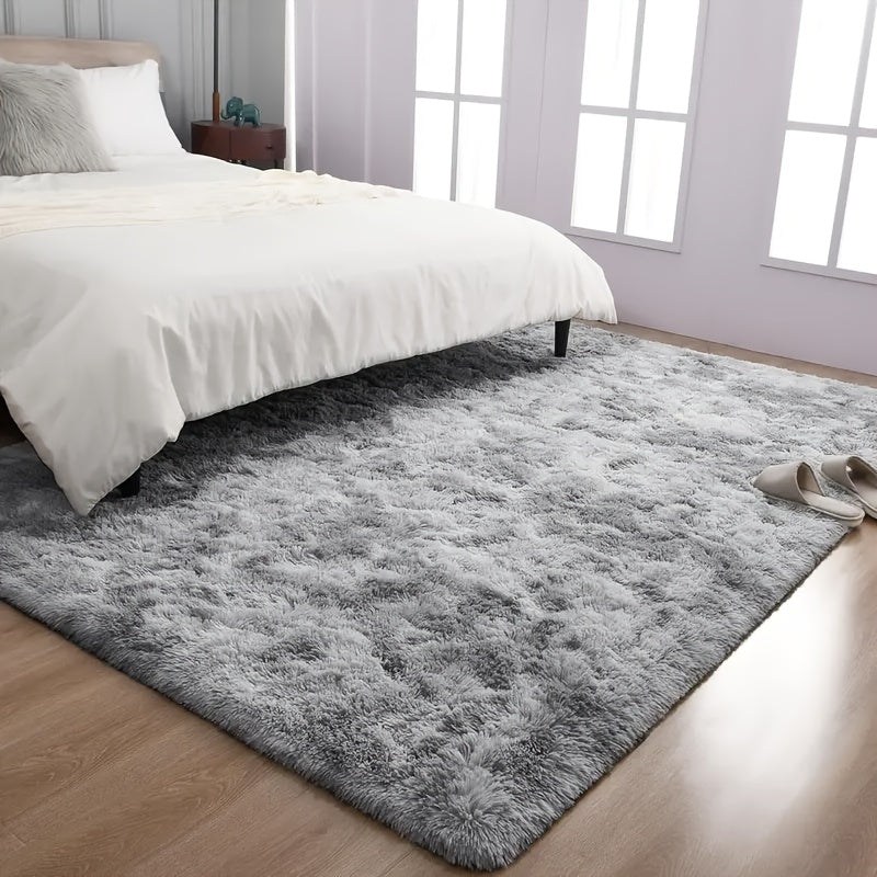 1pc Alfombra Suave y Esponjosa para Sala de Estar, Alfombrilla Antideslizante de Lujo para Dormitorio, Decoración del Hogar, Adecuada para Dormitorio, Balcón, Estudio, Picnic al Aire Libre