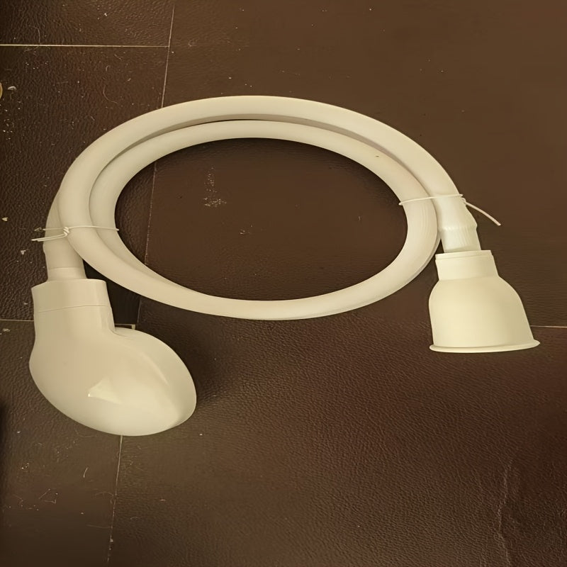 Manguera de ducha portátil para lavabo, grifo de ducha para baño, lavado de pelo, accesorio de baño para mascotas, perros y gatos - Rociador de flujo ajustable multifunción, no eléctrico, se adapta a tamaños de grifo estándar - 1 pieza