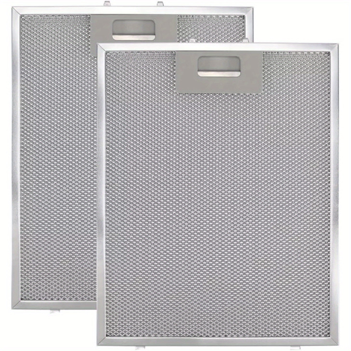 2 Piezas SB08087294 Filtro de Campana Extractora Compatible con Broan RM523004, RM533004, RM51000 - Malla de Aluminio de 5 Capas Resistente, Instalación Fácil Clip-On, Compatibles con Campanas Broan y Similares (2 Unidades), Purificación de Aire para Coc