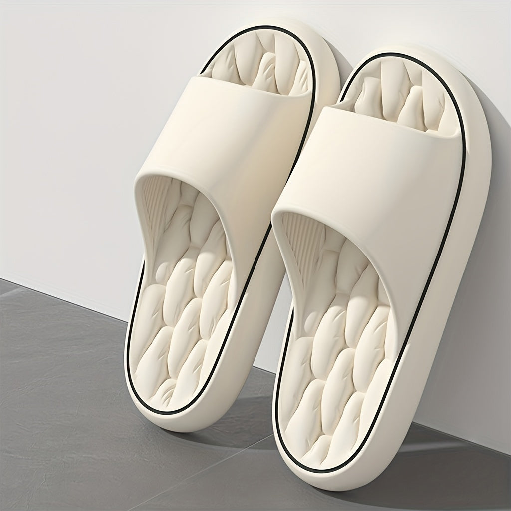 Sandalias Unisex con Cojín de Nube y Suela Antideslizante para Baño, Playa y Ducha - Soporte Ergonómico, Uso Interior/Exterior Todo el Año, Zapatos de Alta Calidad, Calzado Casual, Construcción Robusta, Cómodos, Esenciales para Vacaciones