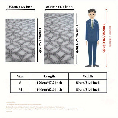 1pc, Alfombra Suave y Esponjosa para Sala de Estar, Dormitorio, Habitación, Juego, Mesa de Café/Té, Multiusos: Colchoneta de Fitness/Yoga, Tapete para Batería o Picnic/Camping, Ligera y Fácil de Doblar, Diseño en Forma de Anillo, Decoración para Hogar