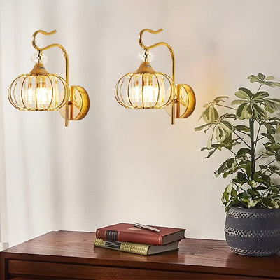 1pc Aplique de Pared de Hierro y Cristal Moderno, Aplique de Pared Ajustable con Cristales, Lámpara de Noche para Dormitorio, Iluminación Doméstica, Lámparas Modernas con Pantalla de Acrílico, Aplique de Pared para Sala o Pasillo E27 (Bombilla no Incluid