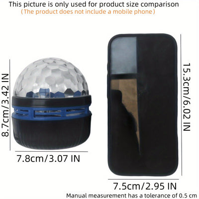 Proyector de Aurora LED con Alimentación USB - Luz de Techo de Luces del Norte Regulable con Control Remoto para Dormitorio y Decoración de Fiestas