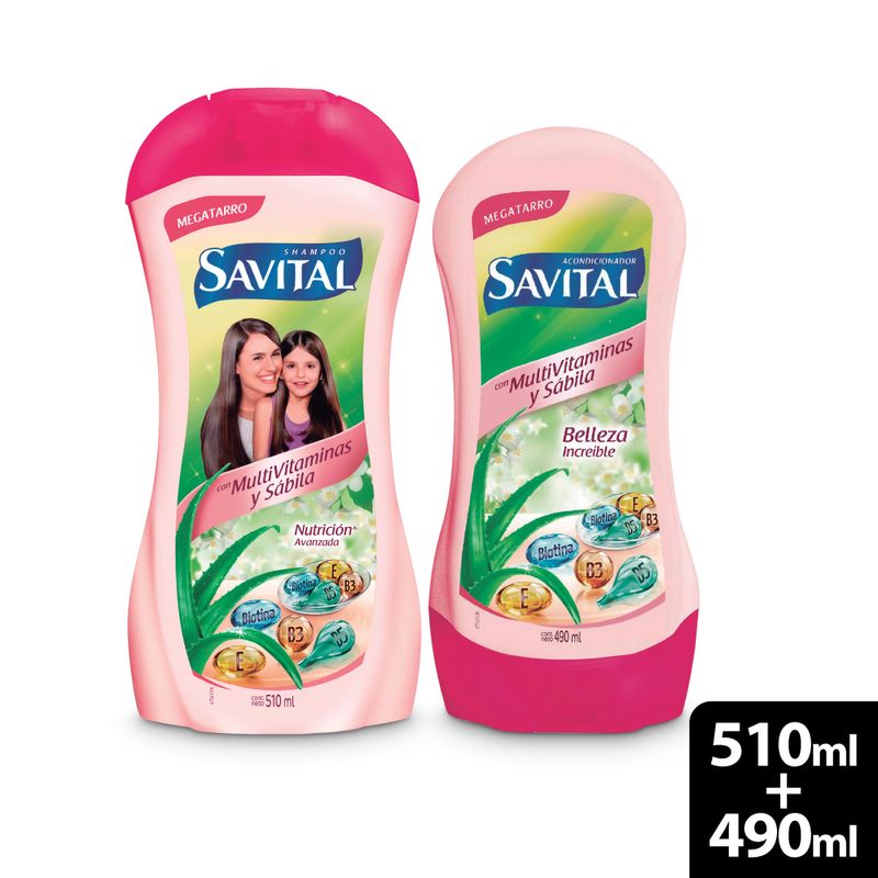 SH SAVITAL 510ML+ACOND 490ML MULTIVITAM