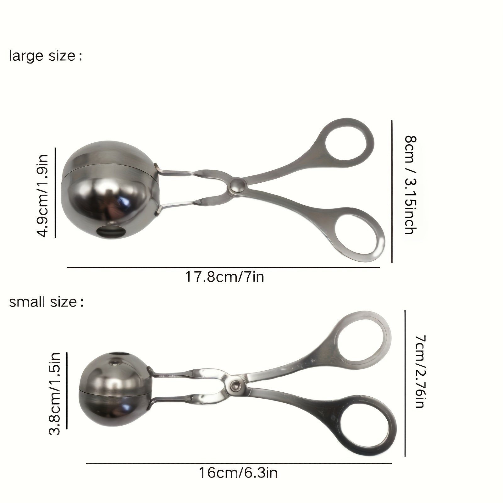 1pc Máquina para Dumplings de Arroz y Carne de Acero Inoxidable Fácil de Extruir - Utensilio de Cocina Duradero para Crear Dumplings de Arroz y Carne Perfectos