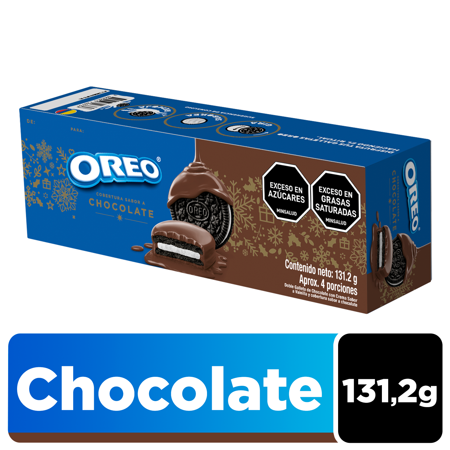 GALLETA OREO 131.2G DARK FUDGE EDIC ESPE