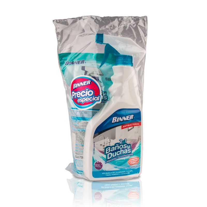 DESINFECTANTE BINNER 500ML BAÑOS/DUCHAS