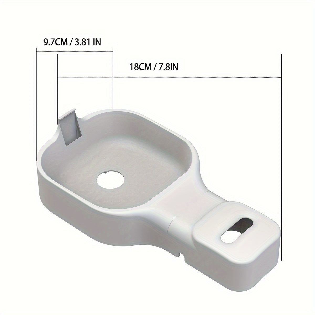 Soporte de montaje en pared solo funciona con los routers del sistema WiFi Eero Mesh, ideal para almacenar cables de alimentación y enchufes del host