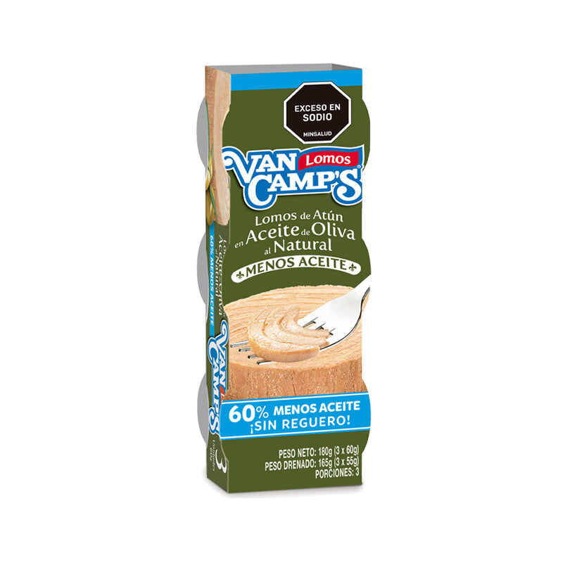 ATUN VANCAMPS X3UND 60G REDUCCION ACEITE OLIVA