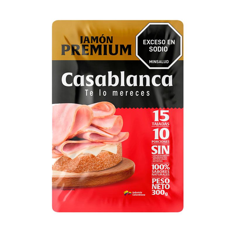 JAMON PREMIUM  CASA BLANCA 300G