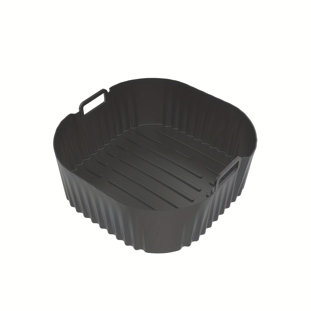 Forros de Silicona Cuadrados Reutilizables para Freidora de Aire - 23cm para Philips NA230 6.2L y COSORI 6L 6.2L - Seguros para Horno y Microondas - Fácil Limpieza, Antiadherentes, Accesorios Duraderos de Silicona