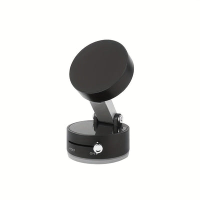 Soporte magnético ajustable para teléfono en el auto con ventosa fuerte, diseño redondo, ajuste de altura fácil para conducción segura, compatible con la mayoría de autos, uso todo el año, ideal para Año Nuevo