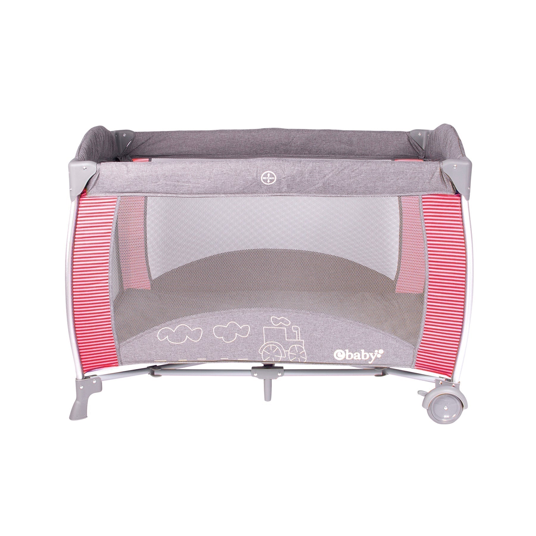 Cuna Corral Noa Eb780 Ebaby Rojo