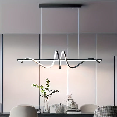 1 pieza de lámpara de techo moderna con espiral LED, ajustable y extraíble para dormitorio, sala de estar, pasillo, enchufada 110V-240V