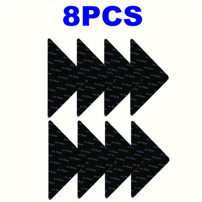 4/8/16/28pcs Sujetadores de Alfombras - Mantén Tus Tapetes Planos y Seguros - Antideslizantes, Adhesivos Reutilizables - Ideales para Suelos de Madera, Azulejos y Alfombras