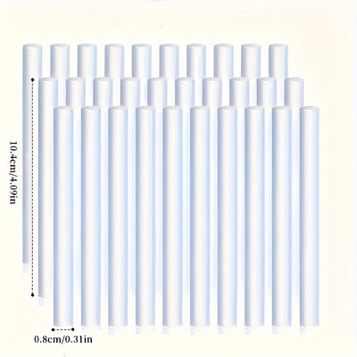 Varillas de Esponja de Fibra Absorbente de Alta Valorización de 5/10/15 piezas - Recambios para Difusor Ambientador de Coche y Filtro de Mini Humidificador USB, Sin Necesidad de Electricidad, Distribución Uniforme de Poros y Fuerte Absorción de Agua, Ade