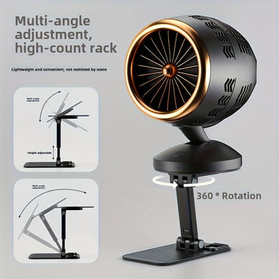 Ventilador de Cocina Portátil Compacto y Silencioso con 3 Velocidades Ajustables y Filtro Extraíble - Campana Extractora Giratoria 360° para Cocción, Parrilla y Fondue - Ideal para Hogar, BBQ y Espacios Pequeños, Accesorio para Parrillas, Diseño Ahorrado