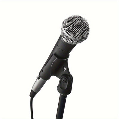 El micrófono de mano SM58 para grabación y actuaciones, ideal para escenarios en vivo, fiestas, espectáculos, escuelas e iglesias