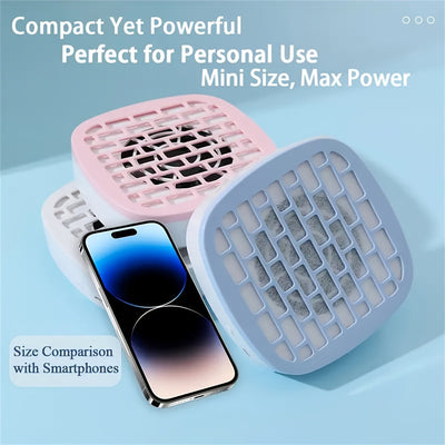 Colector de polvo de uñas, ventilador de vacío compacto para principiantes con fuerte succión, herramienta de pulido de uñas
